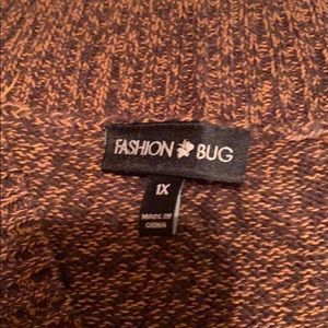 Brown fashion bug sweater